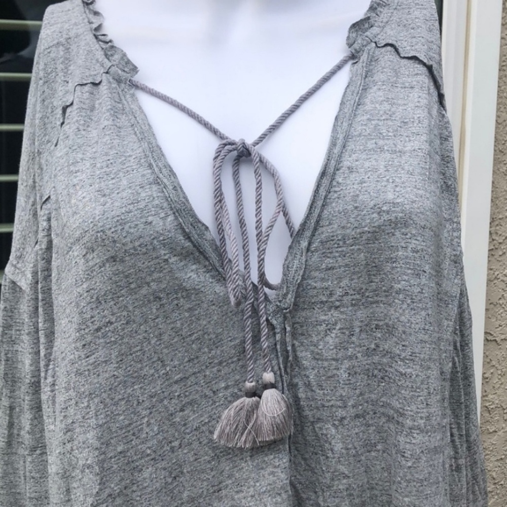 WeTheFree | Just A Henley Blouse - Picture 2 of 3